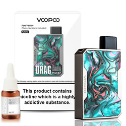 VOOPOO DRAG NANO FULL KIT - AURORA, Housing an impressive 750mAh battery, the VOOPOO DRAG Nano kit has enough power to keep you vaping all day long. If you're running low, the battery can be fully charged in just one hour with the USB cable included.